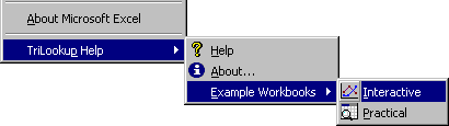TriLookup Help - Example Workbooks