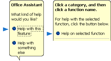 Office Assistant�s Dialog Balloon